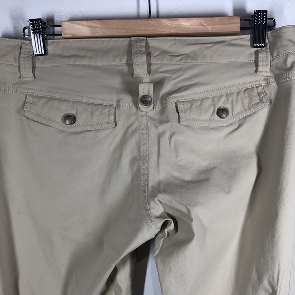 Athleta Dipper tan nylon outdoor pants size 8 Tall - Picture 7 of 11